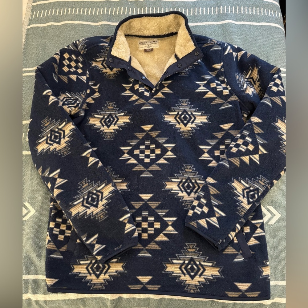 Cody James fleeced lined pullover